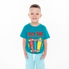 Шорты для мальчика, цвет голубой, рост 116 - фото 41439729