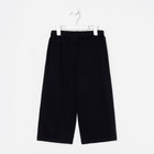 Шорты для мальчика, цвет черный, рост 116 - фото 41439738