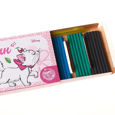 Пластилин 6 цветов 90 г «Кошечка», Коты