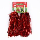 Помпоны для чирлидинга 2 шт., красные - Фото 2