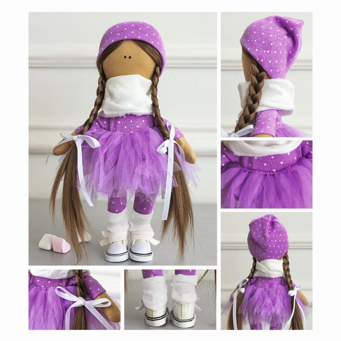 Набор для шитья. Интерьерная кукла «Миранда», 30 см - фото 1926439744
