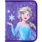 Папка пластиковая для тетрадей А5, на молнии, «Холодное сердце» - Фото 3