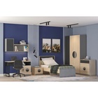 Тумба прикроватная «Тиволи», 450 × 446 × 400 мм, цвет дуб сонома / глиняный серый / графит - фото 121566012