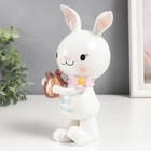 Сувенир полистоун "Зайчик музыкант" МИКС 7,5х10х10,5 см 7822793