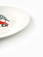 Тарелка плоская новогодняя «Чудесное время», d=20 см 7670592 Тарелка плоская новогодняя «Чудесное время», d=20 см 7670592