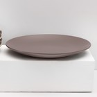 Набор тарелок керамических Доляна «Пастель», 18 предметов: 6 тарелок d=19 см, 6 тарелок d=27 см, 6 мисок d=19 см, цвет коричневый - Фото 12
