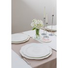 Тарелка «Этюд», 31×2.5 см, керамика, белая - Фото 6