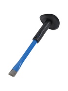 УЦЕНКА Зубило плоское ТУНДРА, арматурная сталь, резиновая рукоятка, 250 х 25 мм - Фото 1