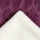 Плед Этель «Мозайка» 200х220 см, цвет фиолетовый - Фото 3
