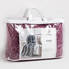 Плед Этель «Мозайка» 240х220 см, цвет фиолетовый - фото 33110668