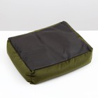 Лежанка "Z",  53 х  44 х  11 см, зелёная, мебельная ткань - фото 9368444