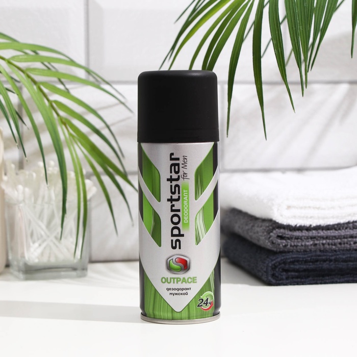 Дезодорант-спрей мужской Sport Star «Outpace», 175 мл - Фото 1