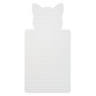 Доска маркерная A4 (33/46 х 24 см), Calligrata "Кошка", двусторонняя: клетка/линейка, фигурная - фото 31439854