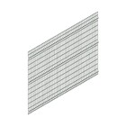 Панельное ограждение, 1.53 × 2.5 м, ячейка 200 × 55 мм, диметр прута 3.5 мм, цвет графит - фото 294217511