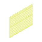Панельное ограждение, 2.03 × 2.5 м, ячейка 200 × 55 мм, диаметр прута 3.5 мм, цвет жёлтый - фото 294217513