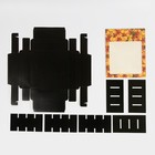 Коробка под 16 конфет с ячейками  «Вкусный новый год» 17,7 х 17,7 х 3,8 см (5 шт) - фото 808201451