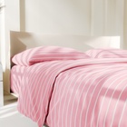 Постельное бельё Этель Дуэт Pink stripes 143х215см-2шт, 220х240см, 70х70см-2шт, 100% хлопок, поплин - Фото 4