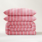 Постельное бельё Этель Дуэт Pink stripes 143х215см-2шт, 220х240см, 70х70см-2шт, 100% хлопок, поплин - Фото 5