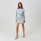 Туника женская MINAKU: Summer time цвет голубой, размер 46-48 - фото 39546427