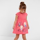 Платье для девочки, цвет розовый, рост 104 см - фото 9795065
