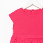 Платье для девочки, цвет розовый, рост 98 см - фото 49828000