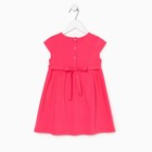 Платье для девочки, цвет розовый, рост 98 см - фото 49828001