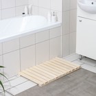 Решётка в ванную комнату под ноги, 70×42×3 см - фото 9496436