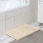 Решётка в ванную комнату под ноги, 70×42×3 см - Фото 2