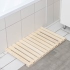 Решётка в ванную комнату под ноги, 70×42×3 см - фото 9496438