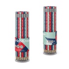 Карандаш чернографитный с ластиком ErichKrause Dots (простой), HB, грифель d 2.2 мм, трeхгранный, с принтом, из люкс древесины, микс (комплект 42 шт) - фото 43725512