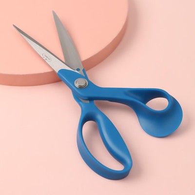 УЦЕНКА Ножницы портновские, скошенное лезвие, 10", 25 см, МИКС