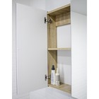 Зеркало шкаф для ванной комнаты Айсберг Мечта 60, Дуб сонома - Фото 2