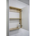 Зеркало шкаф для ванной комнаты Айсберг Мечта 60, Дуб сонома - Фото 3