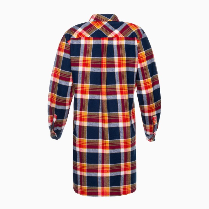 Платье рубашка, цвет тёмно-синий МИКС, размер 48 54729