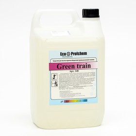 Концентрированное малопенное средство Green train,для мытья крупногабаритной пром.техники 5л