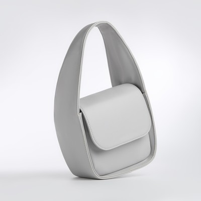 Сумка женская TEXTURA, мессенджер, средний размер, цвет серый