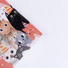 Бумага упаковочная глянцевая двухсторонняя «Котики», 50 х 70 см - Фото 5