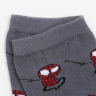 Носки детские "Spider-Man", цвет серый, размер 16 (26-28) - фото 53933427