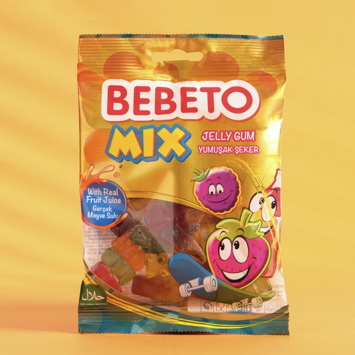 Жевательный мармелад BEBETO MIX, 70 г