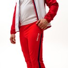 Брюки спортивные ONLYTOP unisex, цвет красный, размер 50 - фото 10290538
