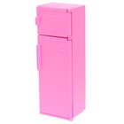 Мебель для кукол «Холодильник», цвет розовый - Фото 1