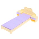 Набор мебели для кукол «Спальня. Маленькая принцесса», цвет лимонный - Фото 8