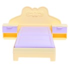 Набор мебели для кукол «Спальня. Маленькая принцесса», цвет лимонный - Фото 10