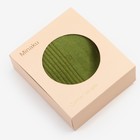 Носки женские MINAKU цвет зелёный, размер 36-39 (23-25 см) - фото 804883509