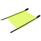 Координационная лестница ONLYTOP, 6 м, толщина 2 мм, цвет салатовый - Фото 1