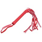 Плетка в секс игре для пар «Территория соблазна. Секреты наслаждения», 4 в 1, (30 карт, плетка, виброкольцо, вибропуля), 18+ 7649600