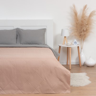 Покрывало LoveLife 2 сп 180×210±5 см, цвет коричневый, микрофайбер, 100% п/э