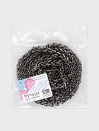 Цепочка для сумки, с карабинами, железная, 7×7 мм, 120 см, цвет чёрный никель - Фото 5