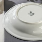Тарелка фарфоровая глубокая CORAL, 470 мл, d=23 см, цвет белый - Фото 4