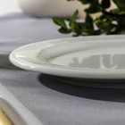 Тарелка фарфоровая пирожковая CORAL, d=15 см, цвет белый - фото 4354339